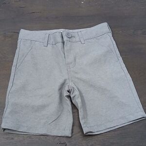 Cat & Jack Boys Size:5T Gray Flat-Front Uniform Shorts BRAND NEW